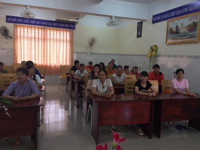 Thi GV- CD giỏi vòng cơ sở  năm học 2017-2018